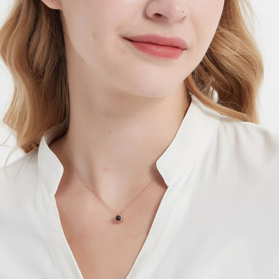 Fotoğraflı Kişiye Özel Küre Kolye