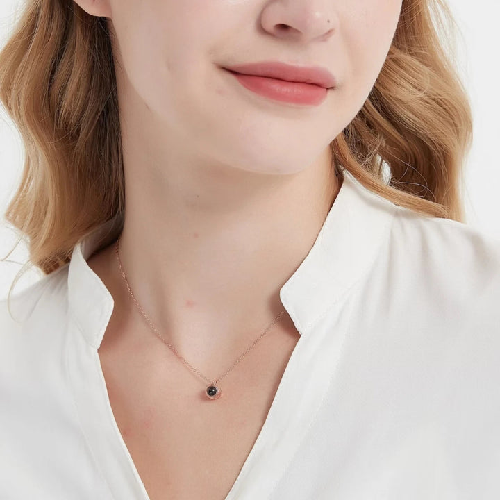 Fotoğraflı Kişiye Özel Küre Kolye