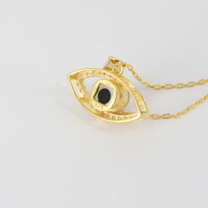 Fotoğraflı Kişiye Özel Göz Nazar Kolyesi