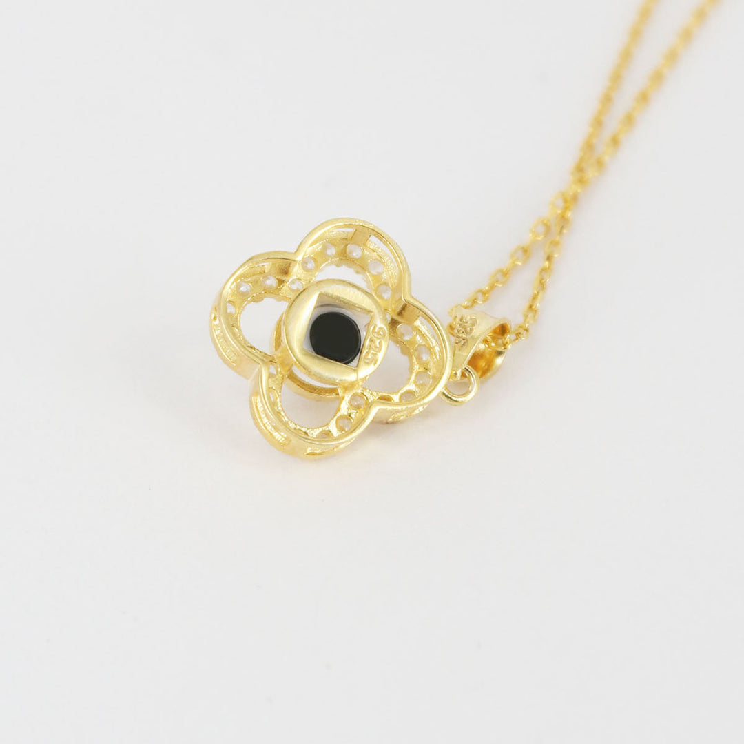 Fotoğraflı Kişiye Özel Yonca Kolye