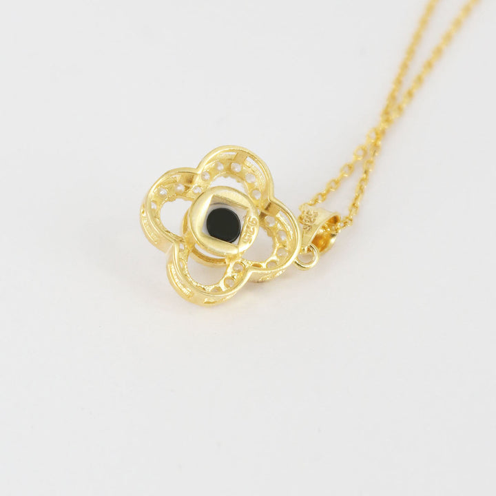 Fotoğraflı Kişiye Özel Yonca Kolye